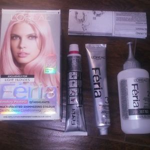 L'oréal Paris Fiéria Smoky Pink permanent hair dye